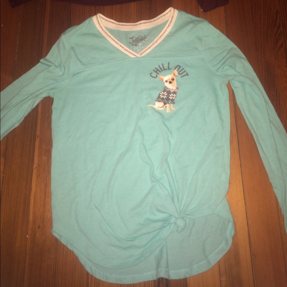 Blue/Teal shirt from Justice