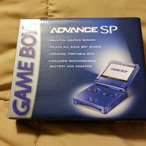 Game Boy Advance SP/New In Box/Never Used