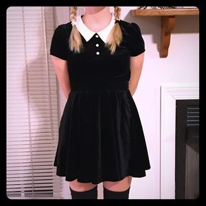Wednesday Addams Costume (shirt and skirt)