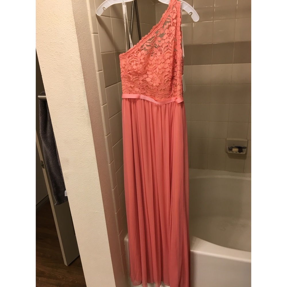 David’s Bridal dress.