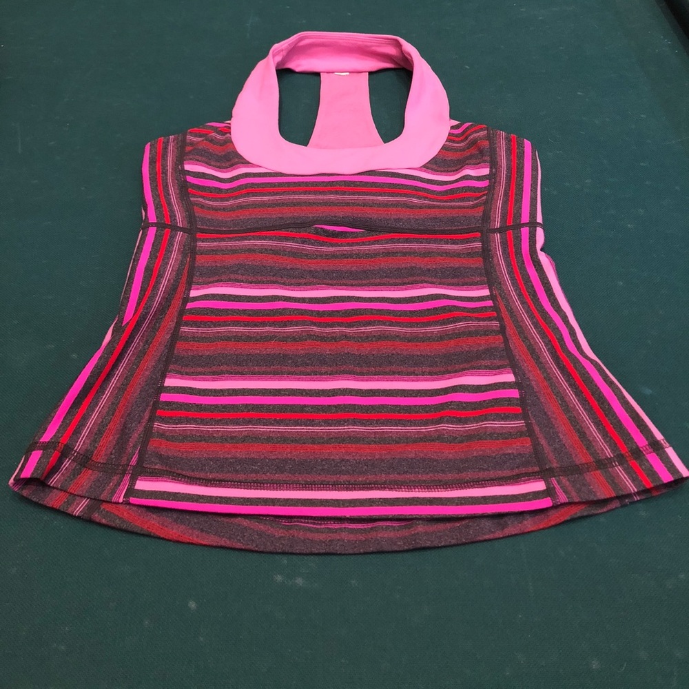 Lululemon pink scoop tank