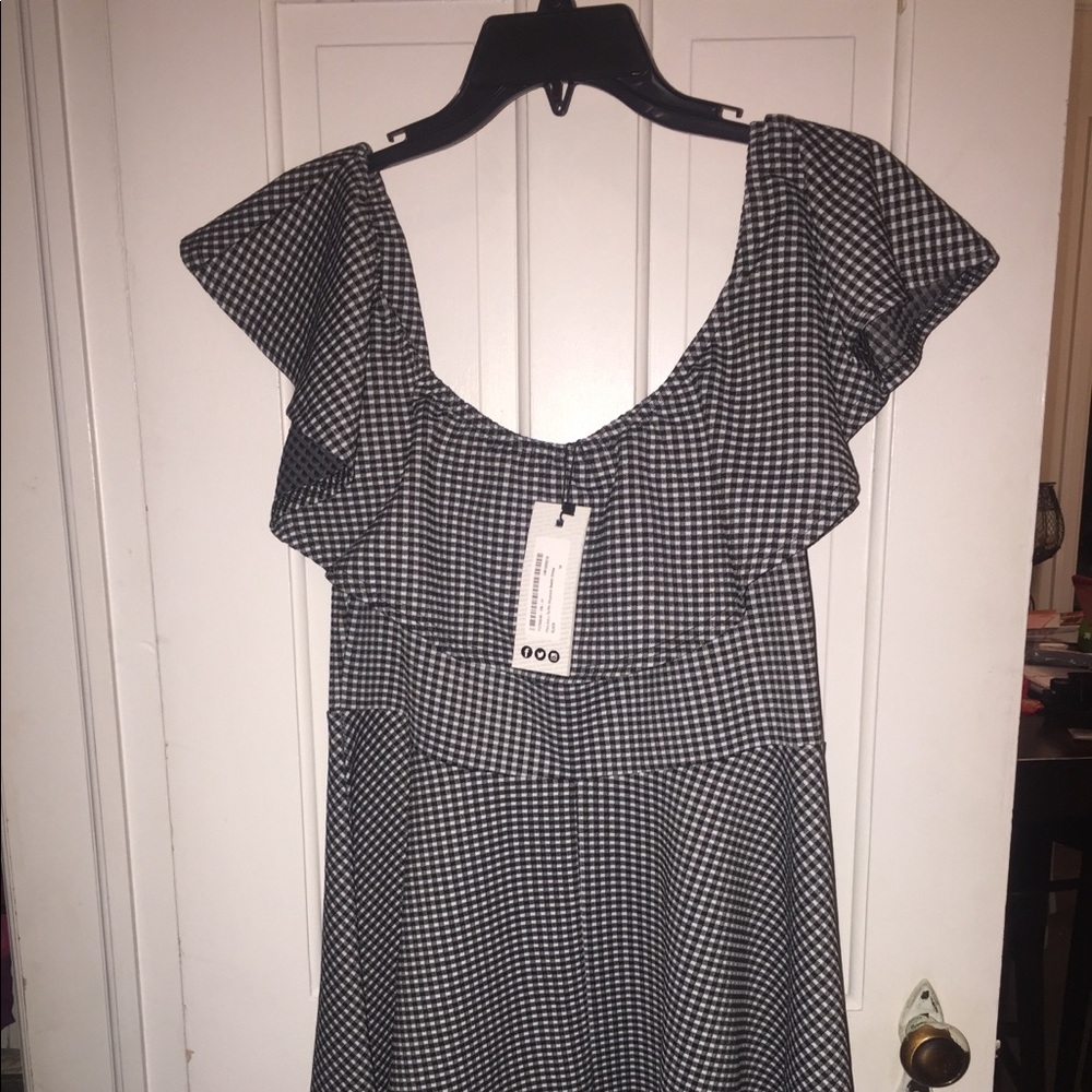 Brand New Off The Shoulder Swing Dress
