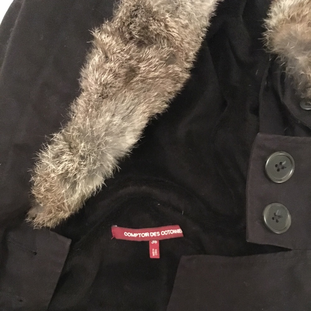 Comptoir des cotonniers puffer pea coat