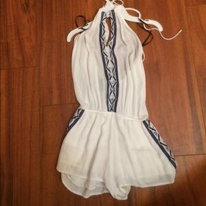 Backless Romper