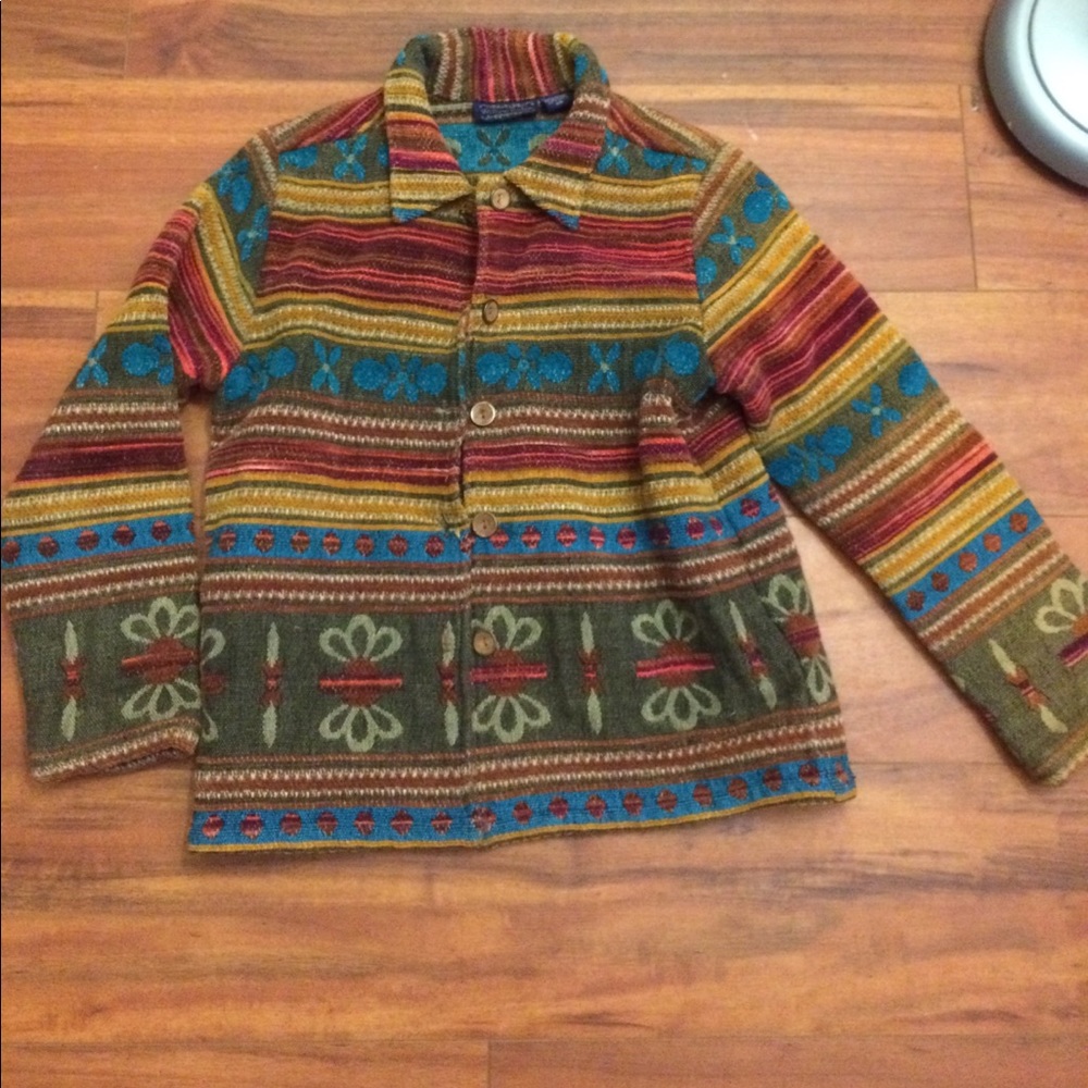 Boho style coat