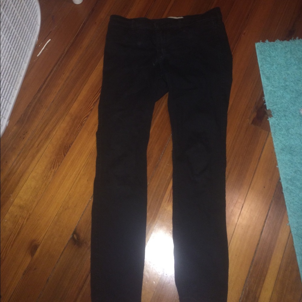 Black Hollister Jean Leggings