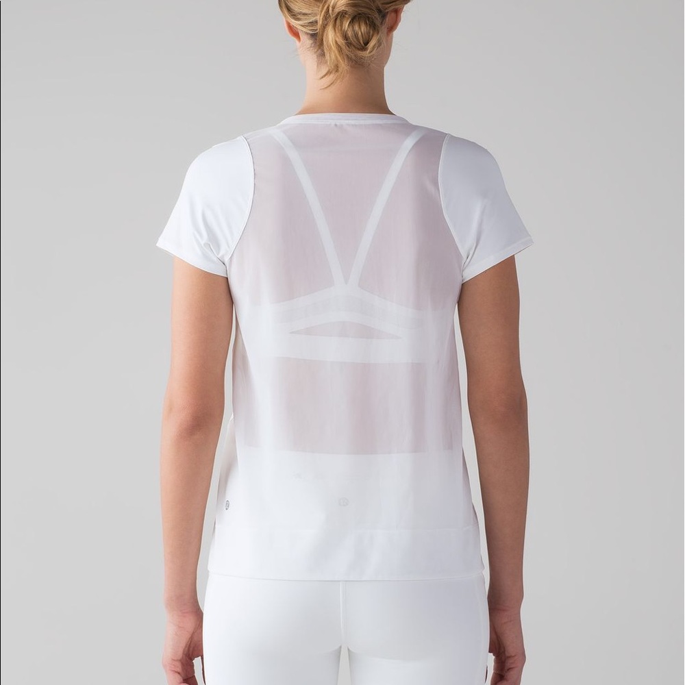 Lululemon Mind Over Miles Short Sleeve
