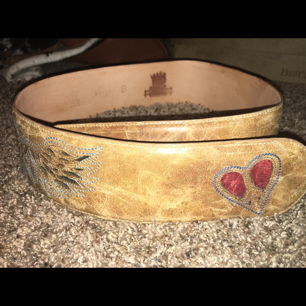 Corral Heart & Wings Belt