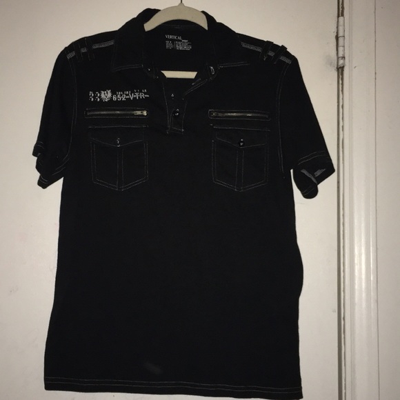 Men’s Black Polo Shirt - Picture 4 of 6