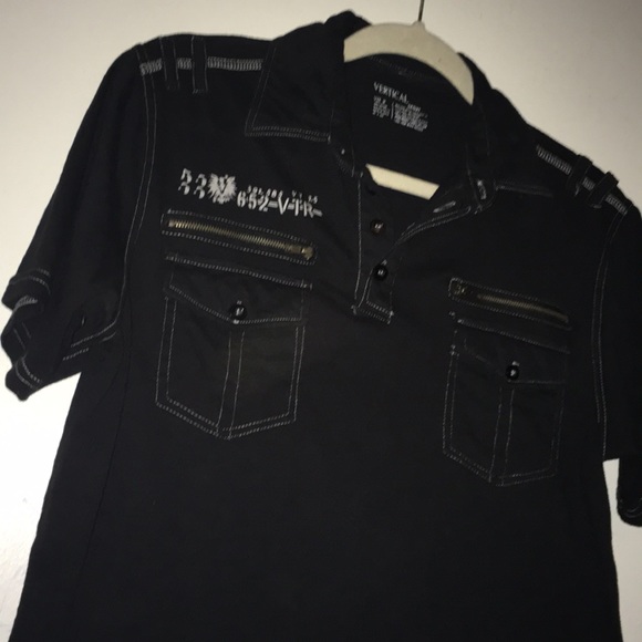 Men’s Black Polo Shirt - Picture 3 of 6