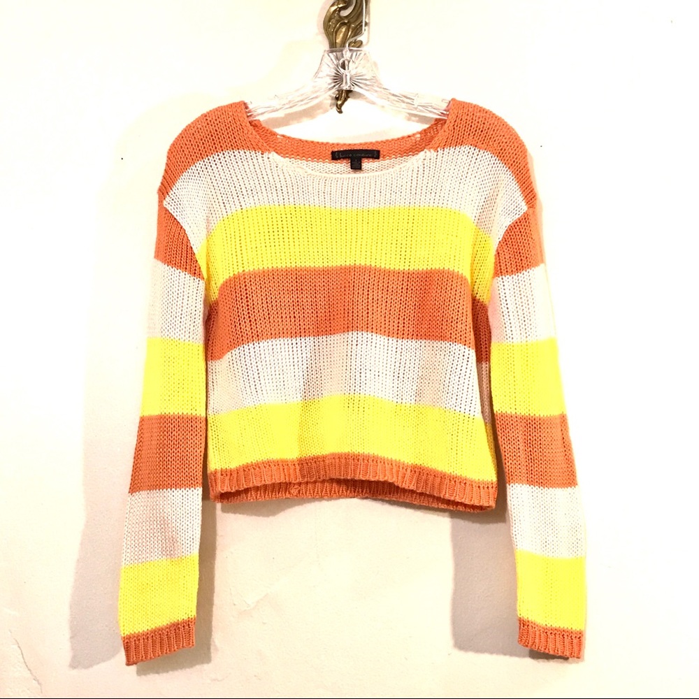 💛LUCCA COUTURE💛NWOT Bright Cropped Sweater - Picture 1 of 6