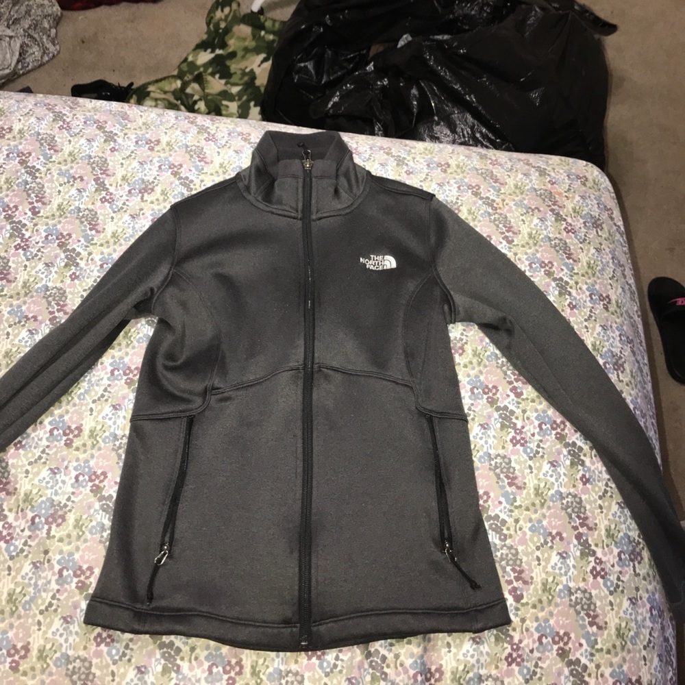 North face full zip jacket