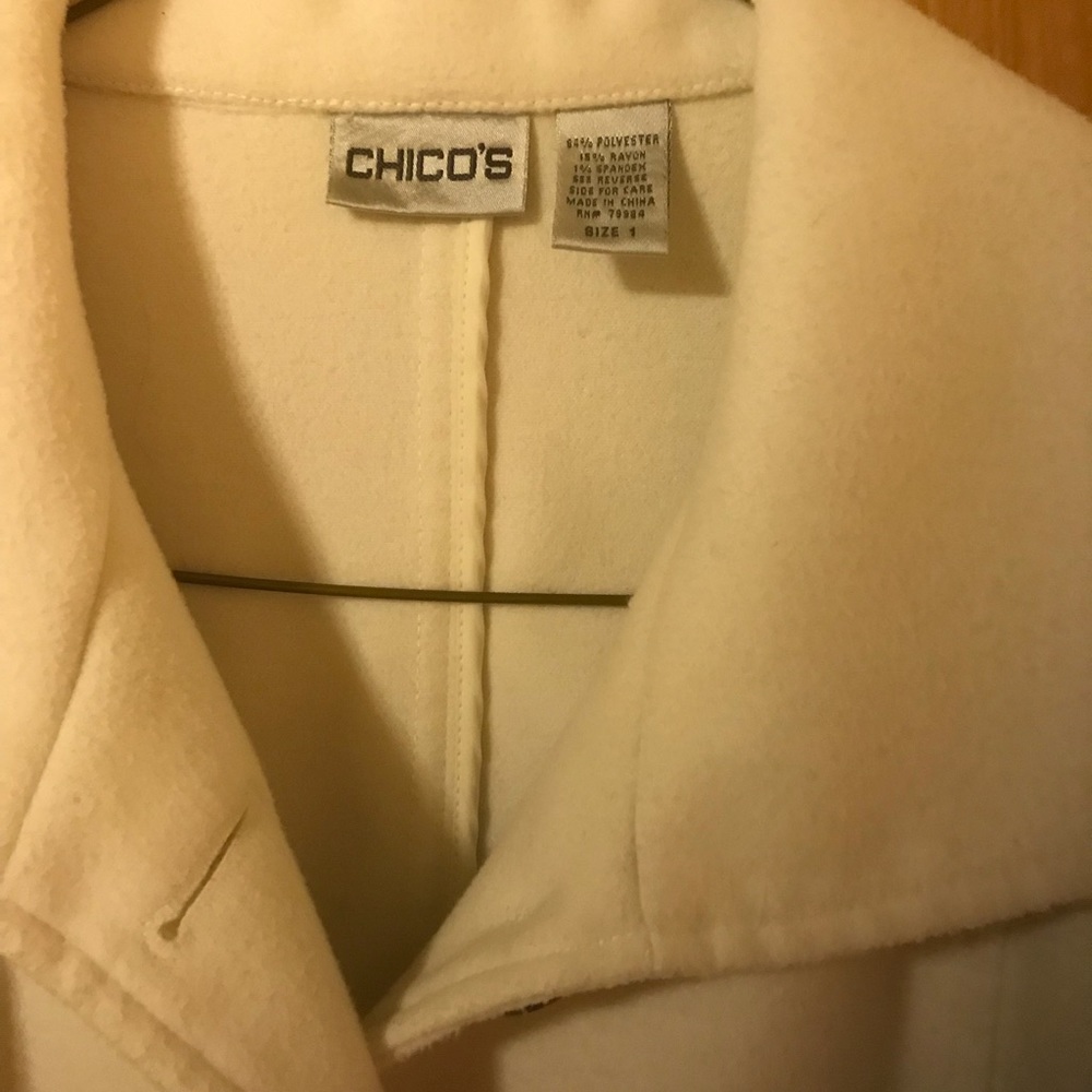 Chico’s ivory jacket
