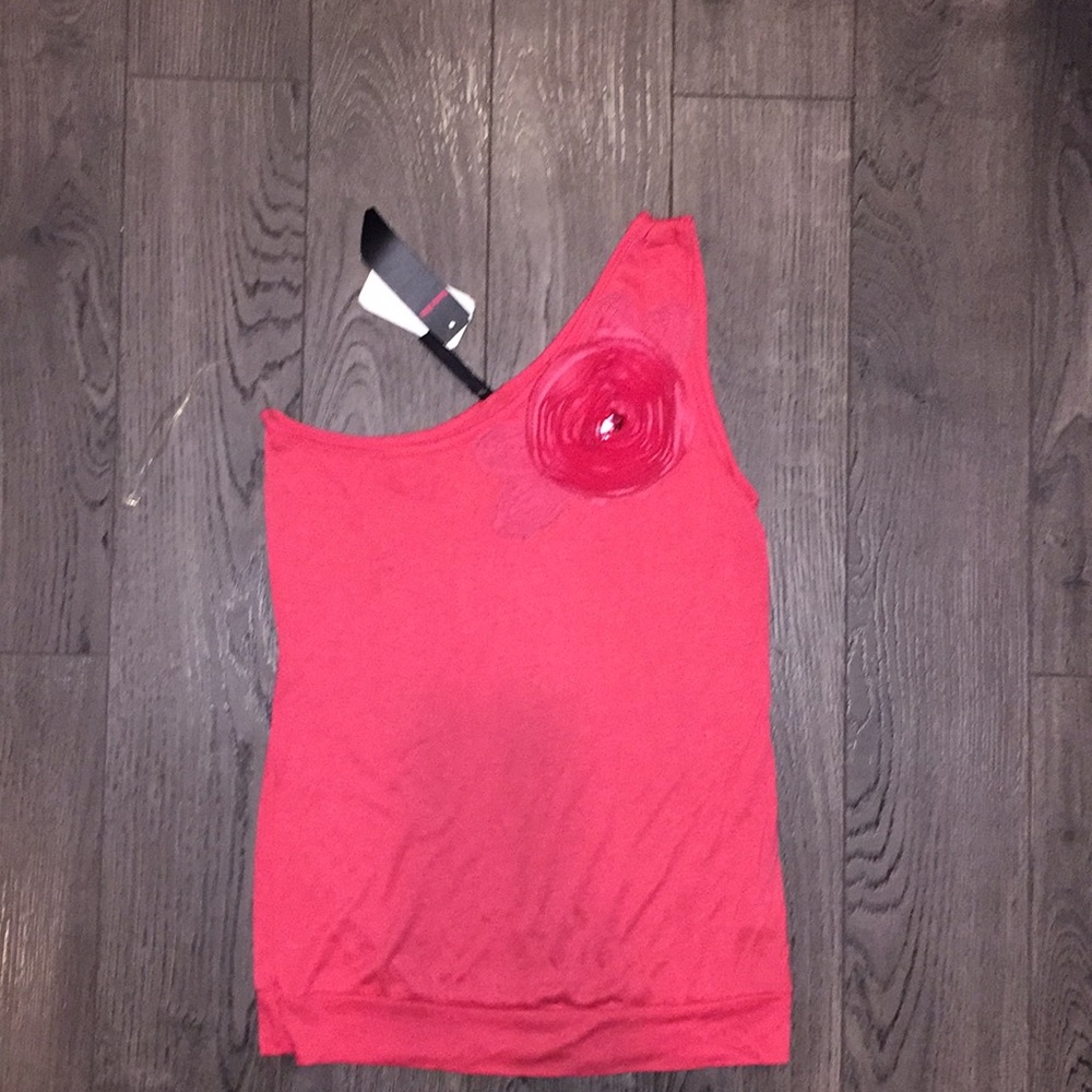 NWT One Shoulder Corral Tank