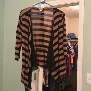Brown/Black Stripped Sweater