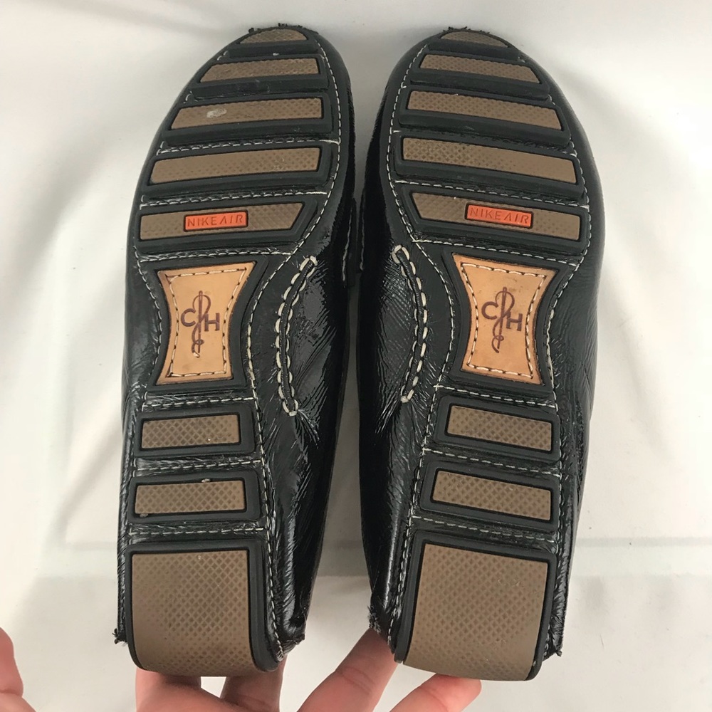 Cole Haan Patent Leather Loafers in Black - Picture 5 of 7