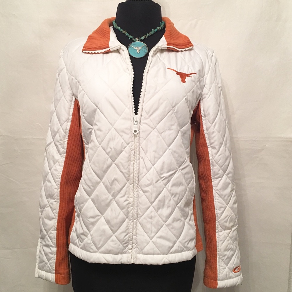 **SOLD**Texas Longhorn Puffer Jacket - Picture 1 of 8