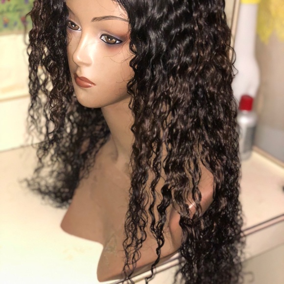 Pre Plucked Lace closure Brazilian  Hair Wig - Picture 5 of 8