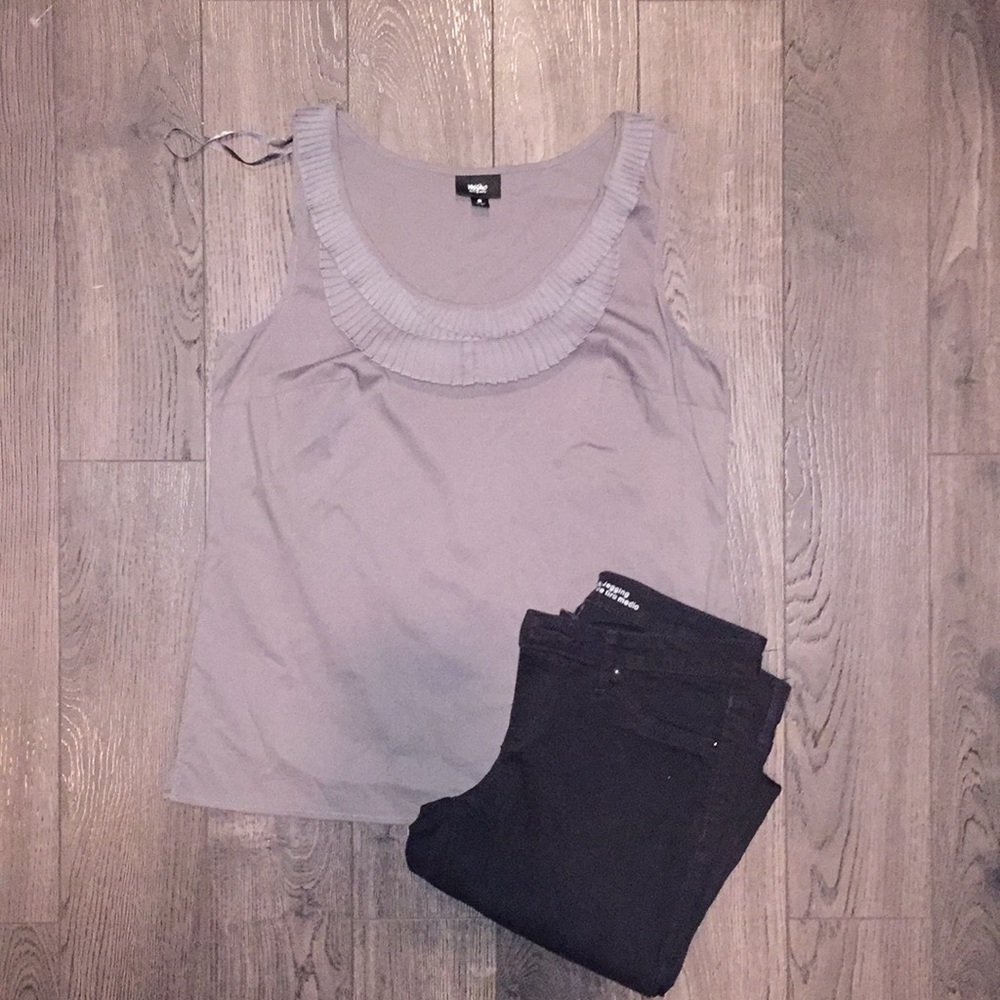 Gray Business Tank Top