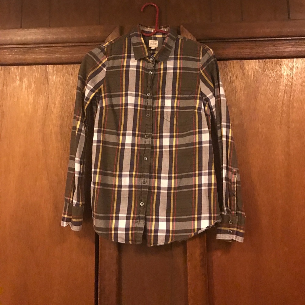 J. Crew Factory Plaid Shirt
