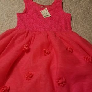 New hot pink girls dress Children's Place holiday