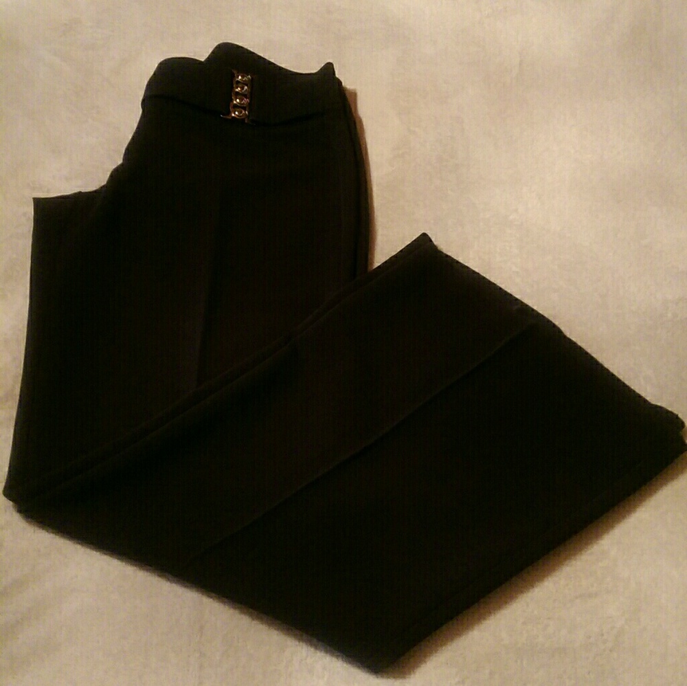 Cache Wide Leg Black Pants
