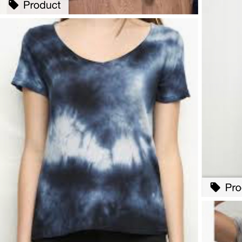 Brandy Melville Tie Dye Tee