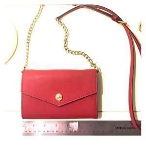 Michael kors Red/gold crossbody