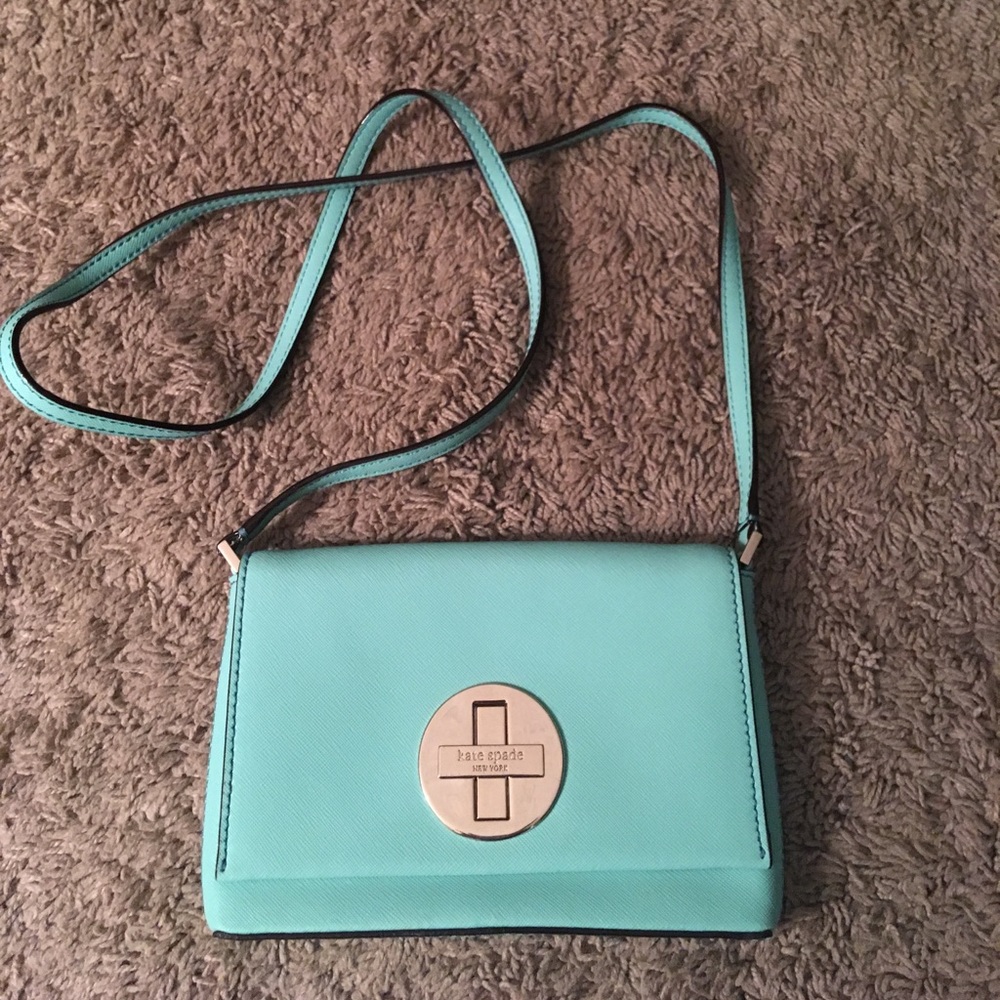 Mint Kate Spade Crossbody Purse