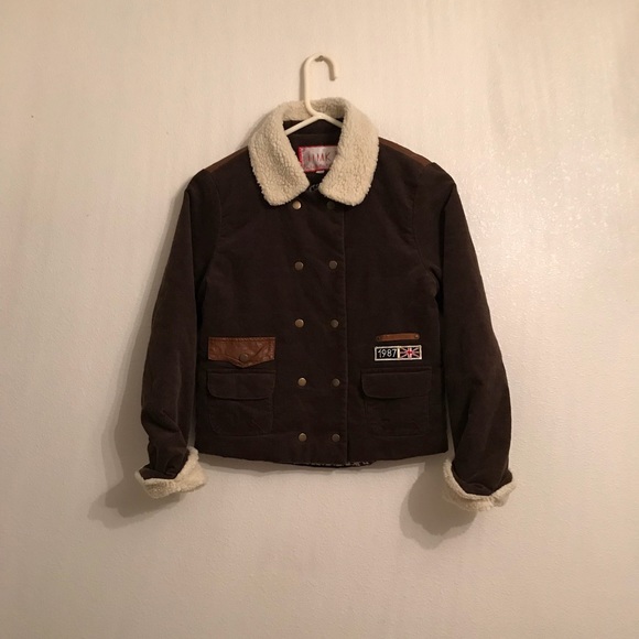IIMK Women’s Brown Coat Size Small - Picture 1 of 6