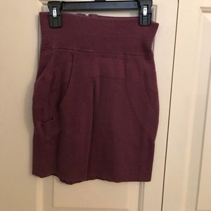 Purple formal skirt
