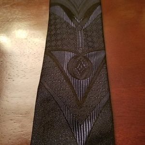 City Streets Navy Blue Polyester Neck Tie NWOT