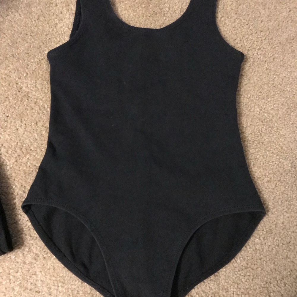 Girls dance leopard set