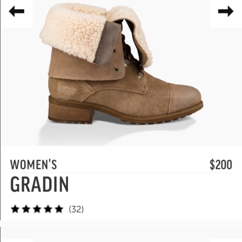 5 star UGG GRADIN