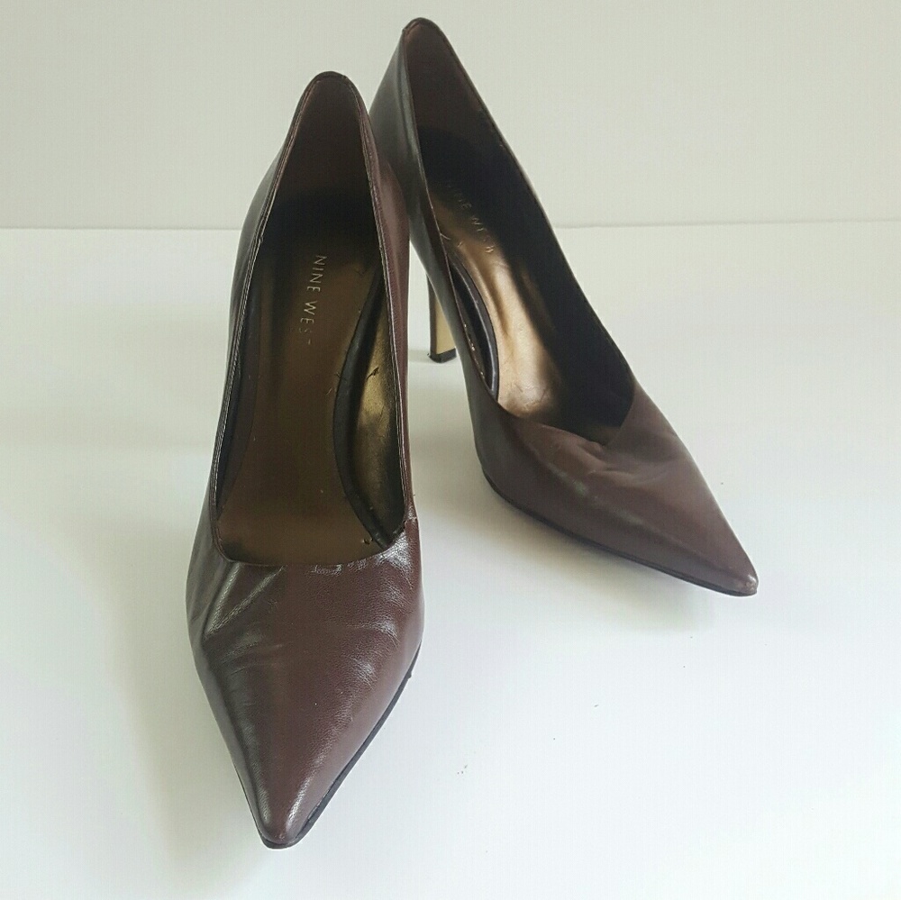 Nine West • Brown Pumps