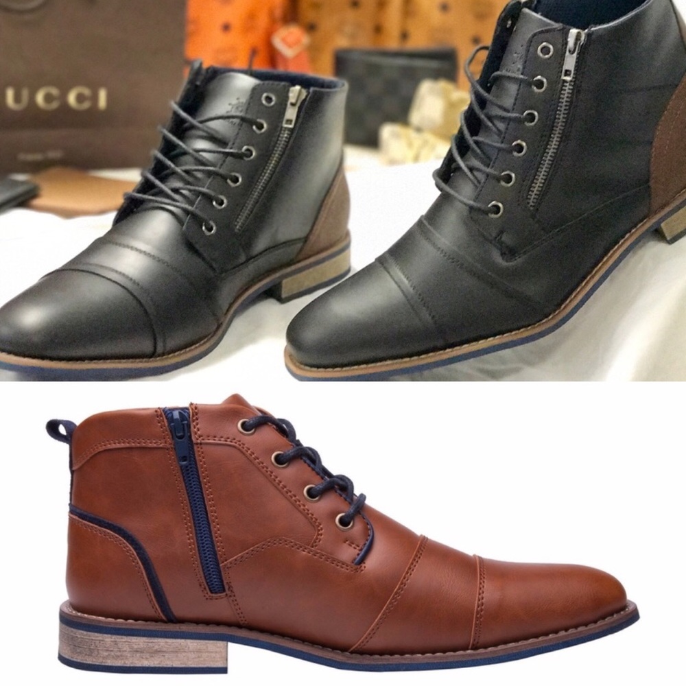 Bundle MFA Black Zip + Ferro Tan Zip Boots