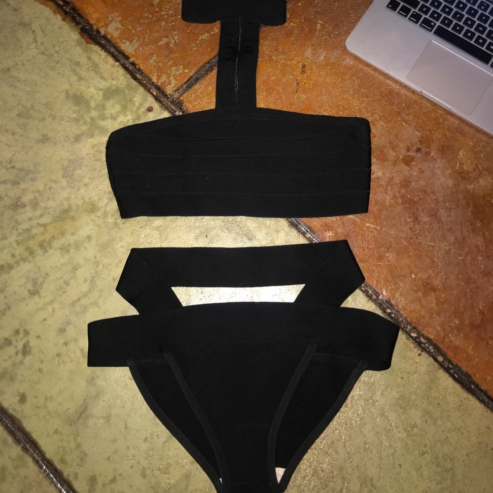 Black Two Piece Swimsuit