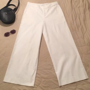 Everlane Wide Legged Cotton Pants Trousers