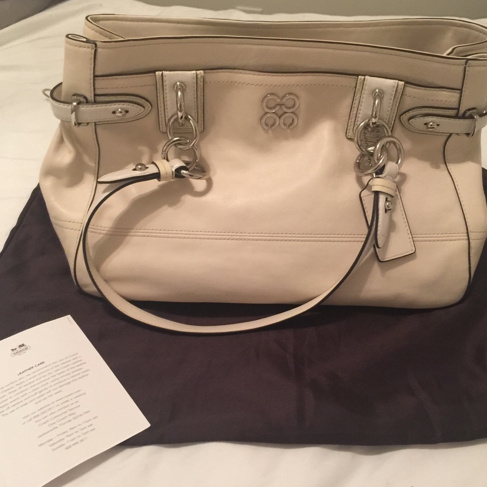 Coach Colette White Bag