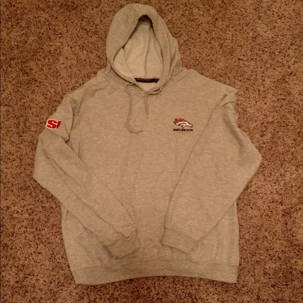 Broncos hoodie.