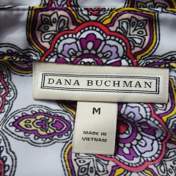 DANA BUCHMAN COLLARED SLEEVELESS TOP MEDIUM - Picture 2 of 5