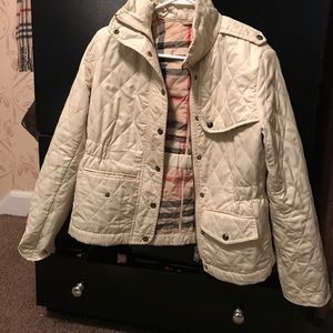 Burberry quilted jacket