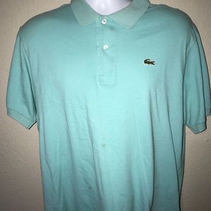 Mens Lacoste Shirt Size 6