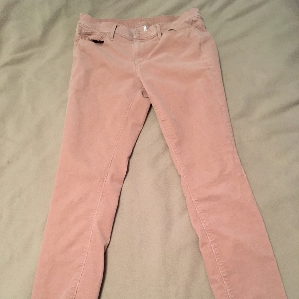 Pink skinny pants