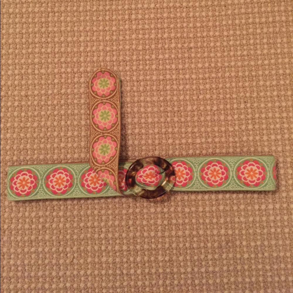 Reversible Jacquard Ribbon Belt