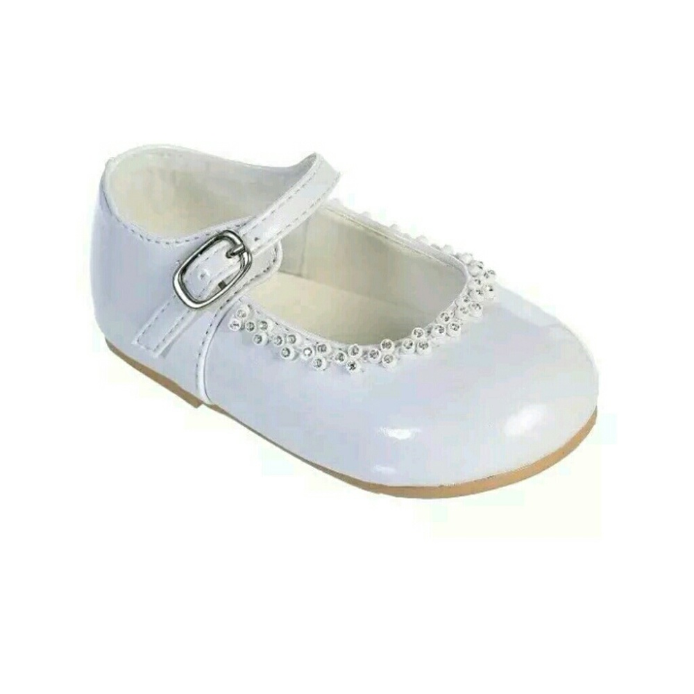 Infants  Clear Rhinestone BABY GIRLS DRESS SHOES C