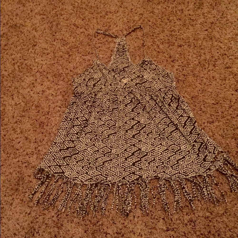 Billabong fringe top.