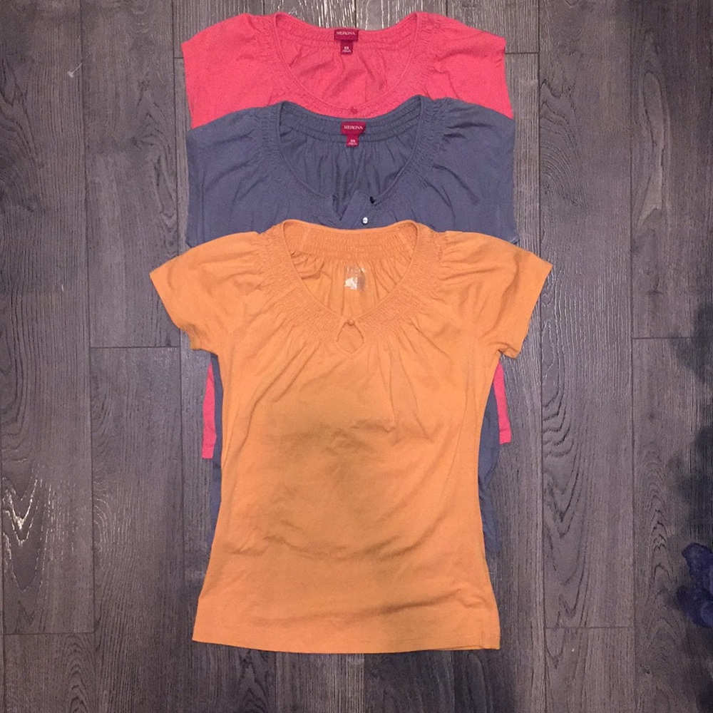 BUNDLE Basic Tanks w/ Button Style Neckline