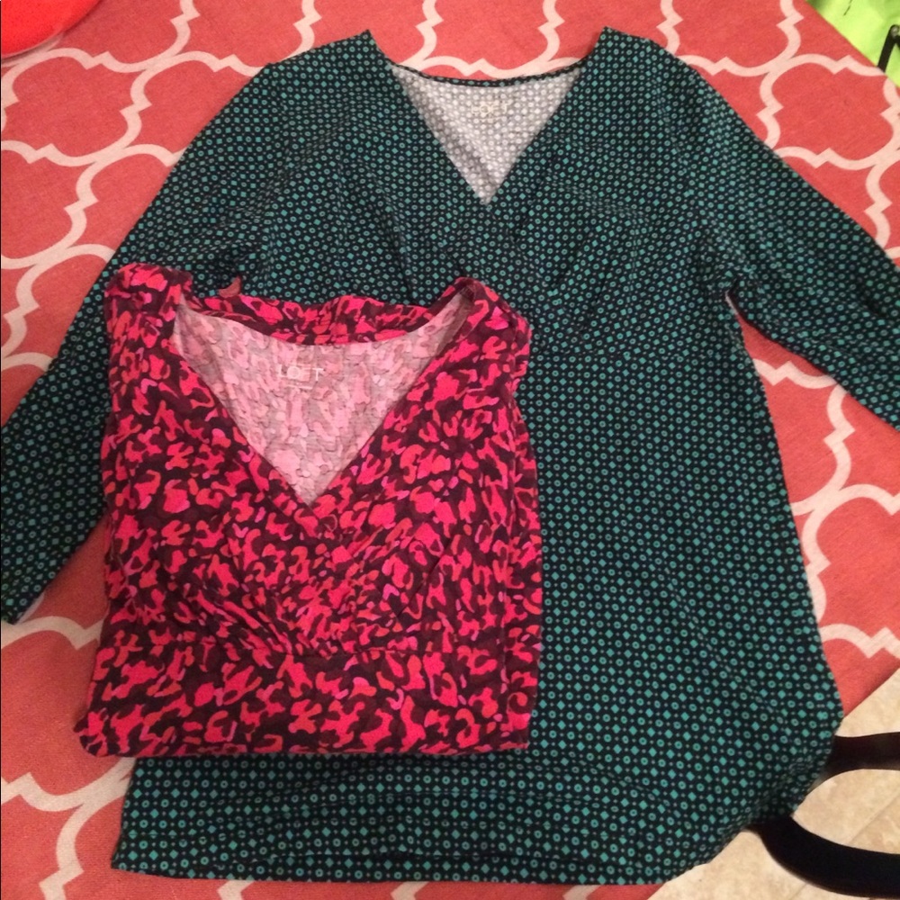 Loft 2 shirt lot size small