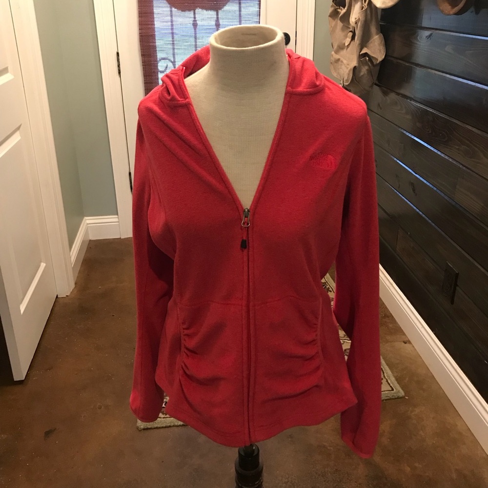 excellent condition north face zip up! Large